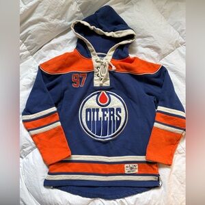 McDavid Edmonton Oilers OTH Hooded Jersey Sweater